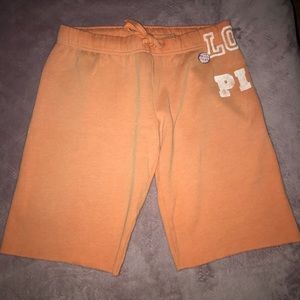 VS PINK Orange board shorts XS